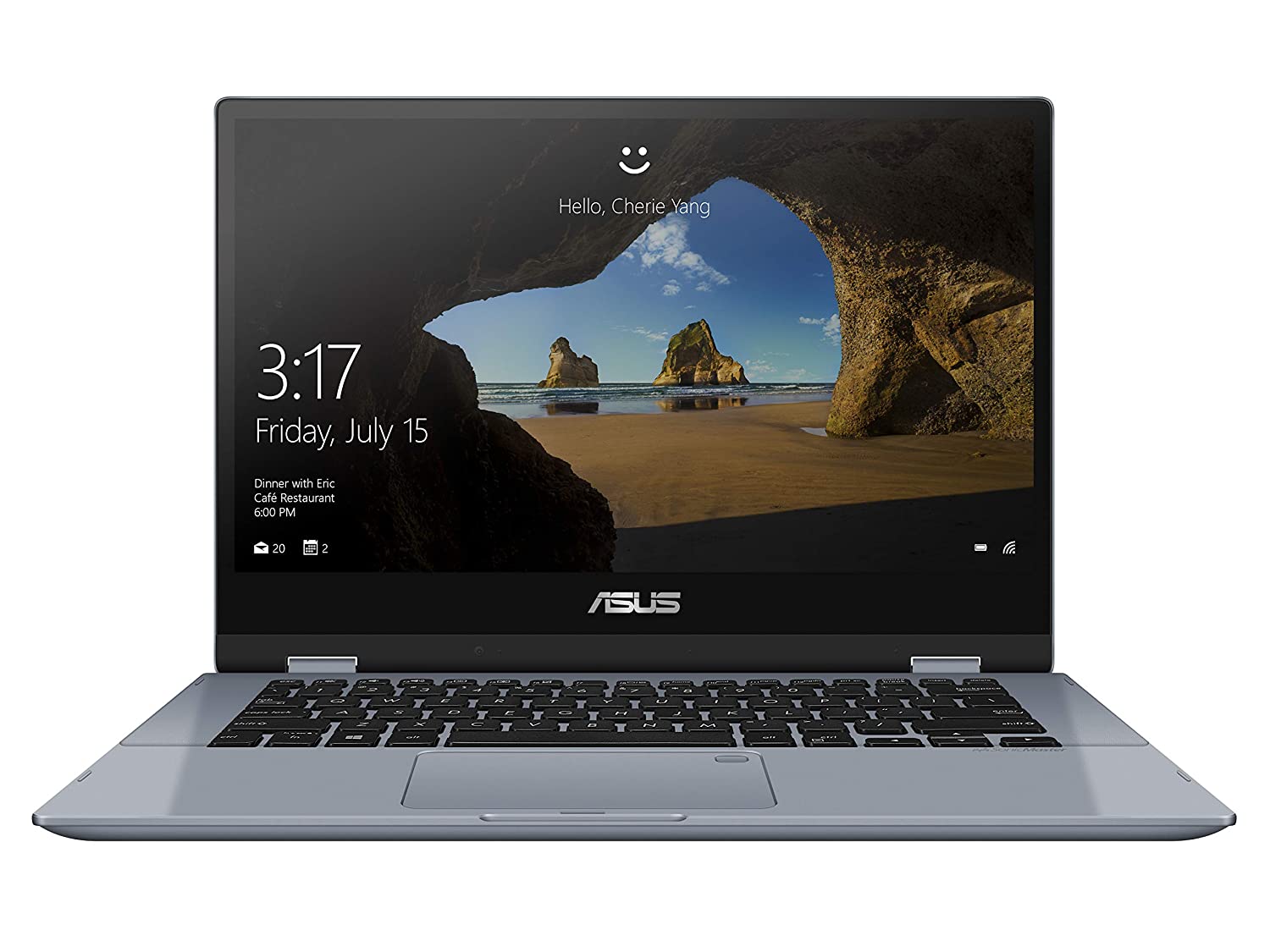 ASUS VivoBook Flip 14 TP412FA-EC372TS Intel 10th Gen Core i3-10110U 14 inches Business, Gaming Laptop