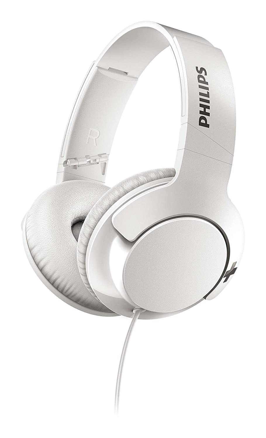 Philips Audio SHL3175WT Bluetooth Wired Over Ear Headphones with Mic