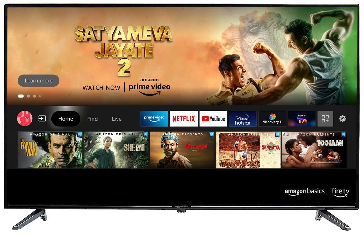 AmazonBasics Smart LED TV